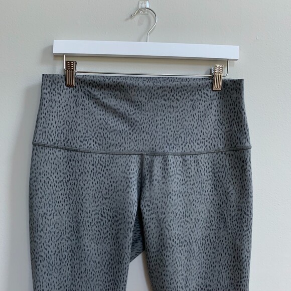 Lululemon Dottie Dash Wunder Under Legging Roll Down Fold Over 8-10 Full Length - Picture 4 of 12